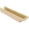 Ekena Millwork 6in. W x 4in. H x 28in. L Rivera Woodgrain TimberThane Rafter Tail, Primed Tan RFTUR06X04X28RIVRCPR - alternate 3